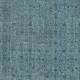 Modern Floral Patterned Area Rug in Blue, Hand-woven and Hand-knotted in Turkey