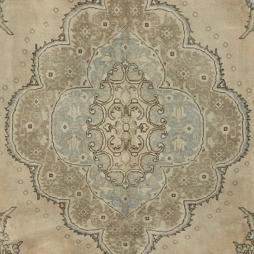 One of a kind Vintage Turkish Large Rug. Handmade Large Carpet for Rustic, Country & Farmhouse Decor
