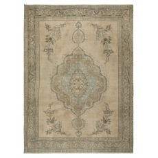 One of a kind Vintage Turkish Large Rug. Handmade Large Carpet for Rustic, Country & Farmhouse Decor