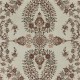 One of a kind Vintage Large Area Rug in Beige and Red Color. Handmade Turkish Carpet with Floral Design