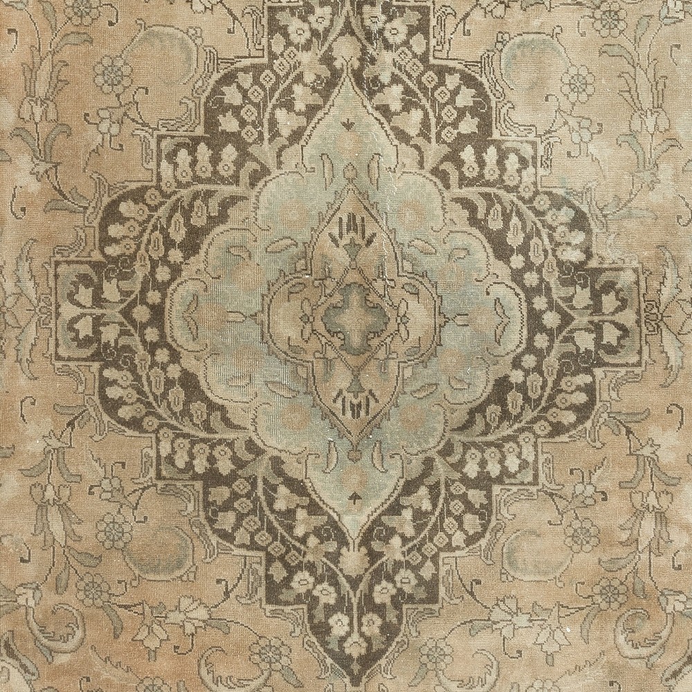 One of a kind Vintage Turkish Oversize Rug. Handmade Large Carpet for Rustic, Country & Farmhouse Decor