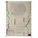 Modern Moroccan style Handmade Rug. 100% Natural Wool. Custom Options Available