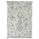 Handmade Moroccan style Rug. 100% Natural Wool. Modern Beni Ourain Carpet