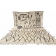 Modern Handmade Moroccan style Rug. 100% Natural Wool. Custom Options Available