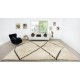 Contemporary Moroccan Berber Tulu Rug. 100% Natural Wool. Handknotted Beni Ourain Carpet