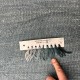 Handwoven Scandinavian Blue Kilim, 100% Wool. Modern High Quality Flat-Weave Rug