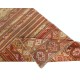 Hand-Woven Turkish Runner Kilim for Kitchen. 100% Wool. Vintage Flat-Weave Hallway Rug. Colorful Entryway Rug