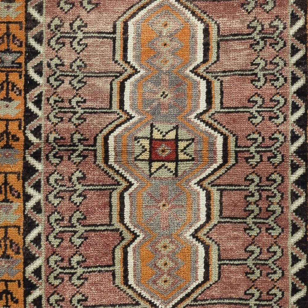 Vintage Scatter Rug. Turkish Accent Rug. Door Mat. Handmade Bat Mat