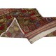 Vintage Scatter Rug, Dark Red Turkish Accent Rug, Door Mat, Handmade Bat Mat, Kitchen Rug