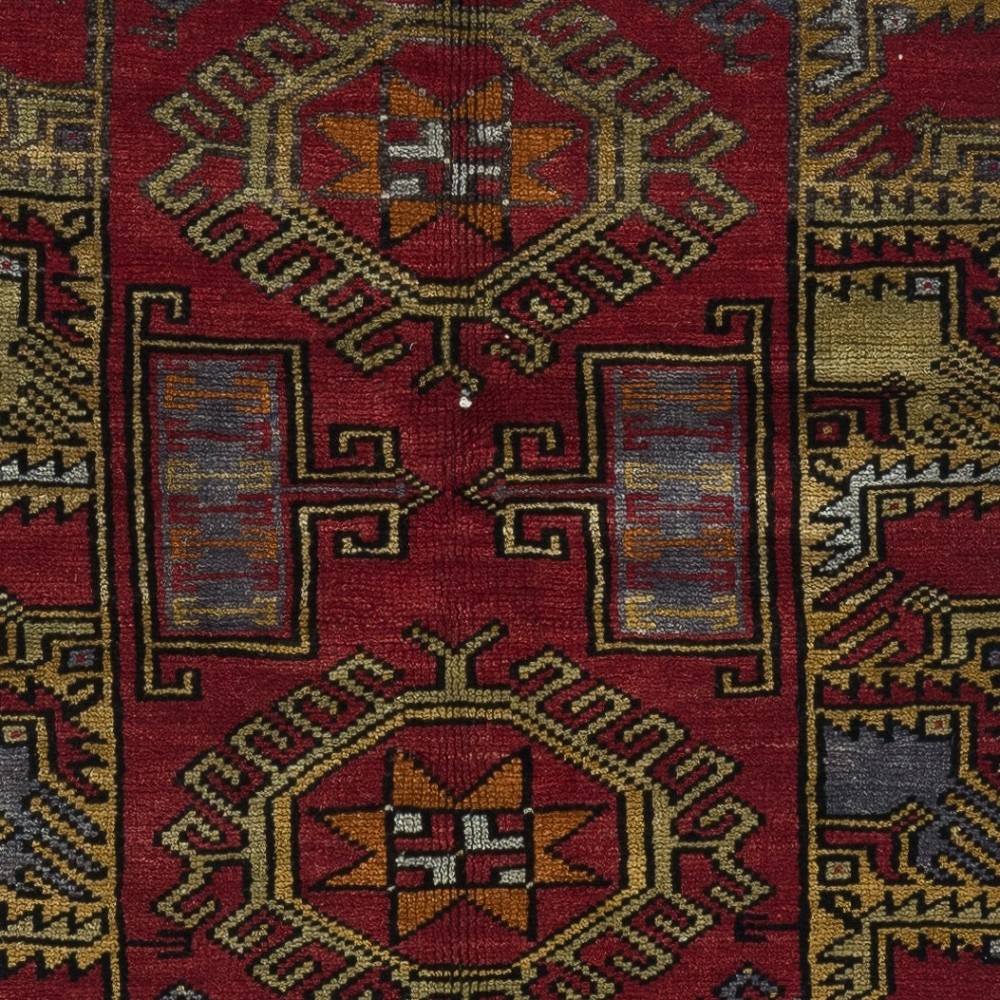 Vintage Scatter Rug, Dark Red Turkish Accent Rug, Door Mat, Handmade Bat Mat, Kitchen Rug