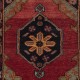 One of a kind 1960s Handmade Turkish Accent Rug Made of Wool