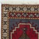 Traditional Vintage Handmade Turkish Accent Rug Made of Wool