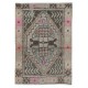 Vintage Handmade Scatter Rug, Turkish Accent Rug, Decorative Door Mat
