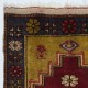 Handmade Turkish Prayer Rug. 100% Wool. Vintage Red Prayer Mat