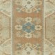 Vintage Handmade Milas (Melas) Accent Rug Made of 100% Wool