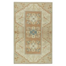 Vintage Handmade Milas (Melas) Accent Rug Made of 100% Wool