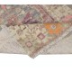 One of a pair Vintage Handmade Scatter Rug. Turkish Accent Rug. Decorative Door Mat