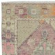 One of a pair Vintage Handmade Scatter Rug. Turkish Accent Rug. Decorative Door Mat