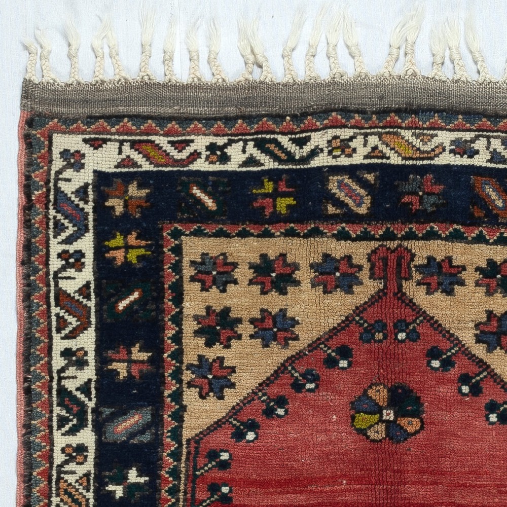 Handmade Turkish Prayer Rug. Islamic Prayer Rug. Luxury Prayer Mat. 100% Wool