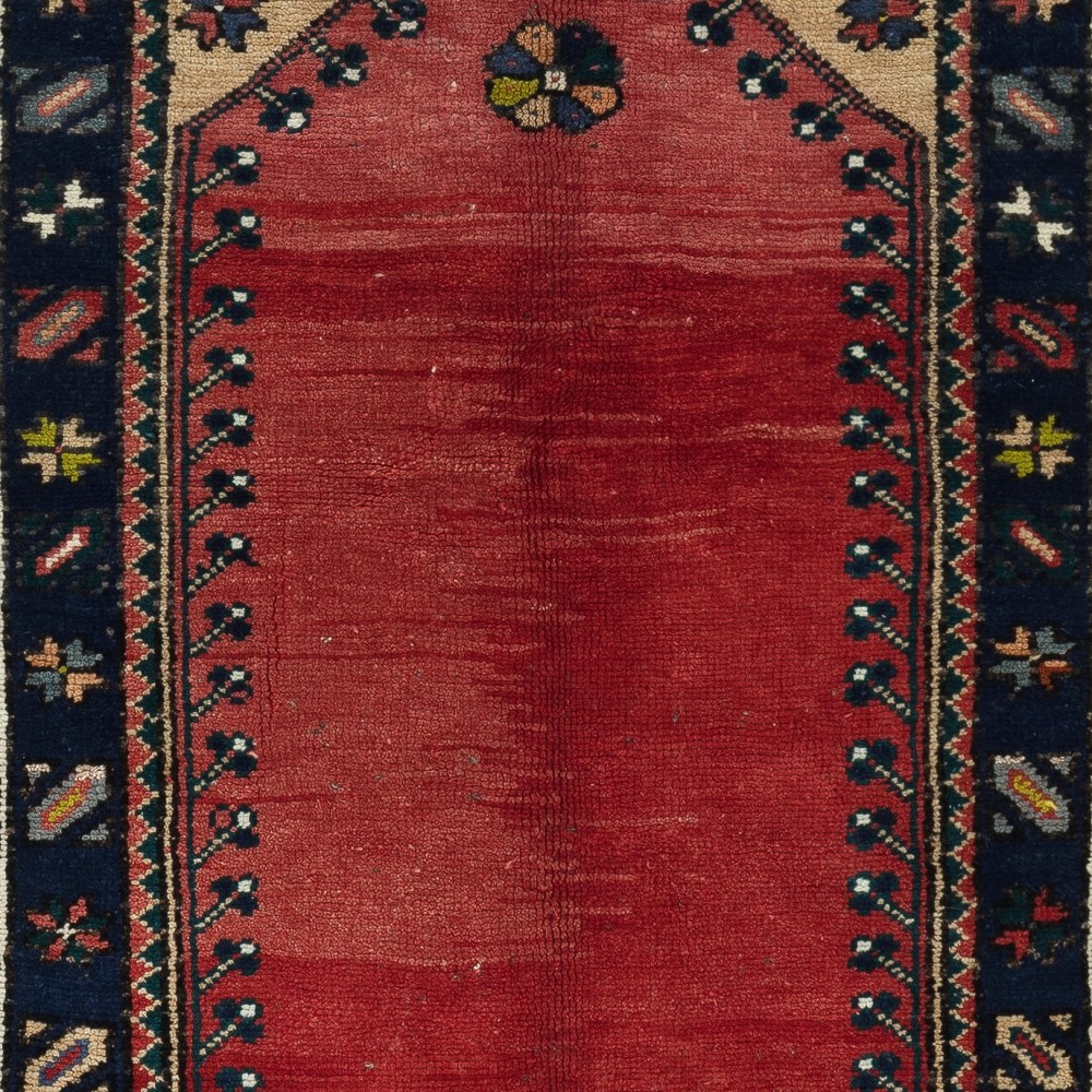 Handmade Turkish Prayer Rug. Islamic Prayer Rug. Luxury Prayer Mat. 100% Wool