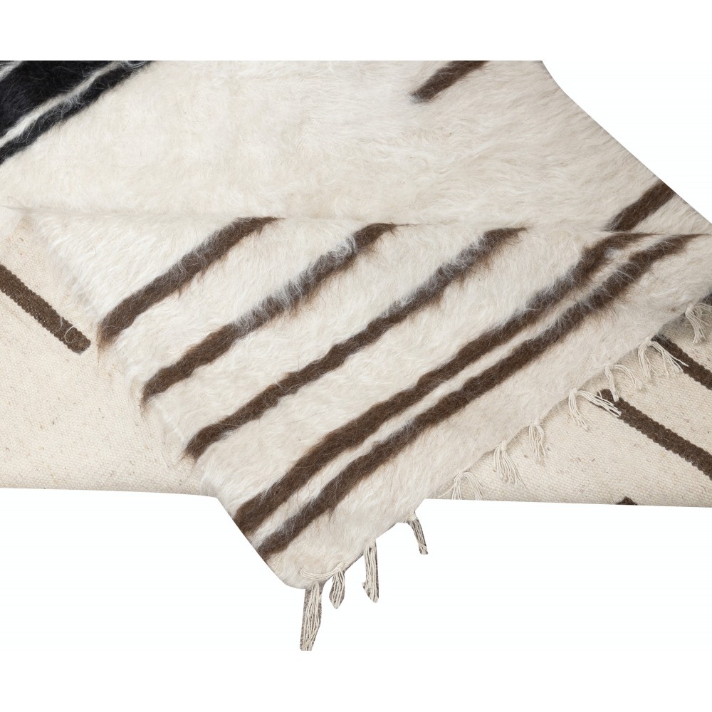 Flat-weave Wool Kilim Rug, Kurdish Blanket, New Bedspread, Wall Hanging, Siirt Throw