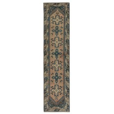 Vintage Corridor Rug. Hallway Runner. Kitchen Rug. Narrow Stair Rug. One of a kind Entryway Rug