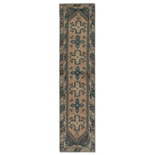 Vintage Corridor Rug. Hallway Runner. Kitchen Rug. Narrow Stair Rug. One of a kind Entryway Rug