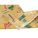 One of a pair of Rare Mid-Century Modern Rug Runners designed by late Artist Zeki Muren