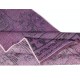 Handmade Hallway Runner. Kitchen Rug. Corridor Rug. Purple Color Stair Rug