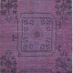 Handmade Hallway Runner. Kitchen Rug. Corridor Rug. Purple Color Stair Rug