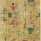 One of a pair of Rare Mid-Century Modern Rug Runners designed by late Artist Zeki Muren