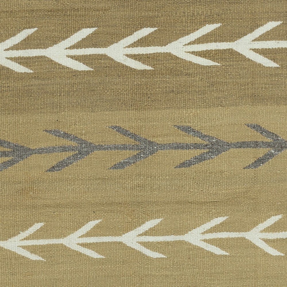 Vintage American Indian Flat-weave Kilim Rug. 100% Wool