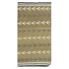 Vintage American Indian Flat-weave Kilim Rug. 100% Wool
