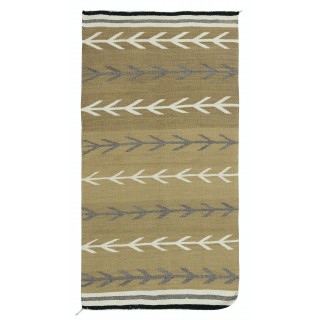 Vintage American Indian Flat-weave Kilim Rug. 100% Wool