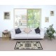Vintage Navajo Storm Pattern Flat-weave Kilim Rug. 100% Wool