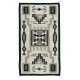 Vintage Navajo Storm Pattern Flat-weave Kilim Rug. 100% Wool