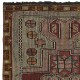 Vintage Hand-woven Kilim. 100% Wool. Vintage Flat-Weave Turkish Accent Rug