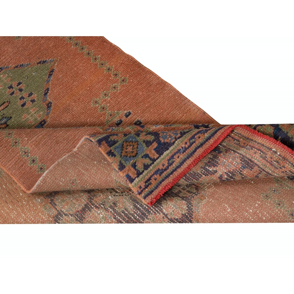 Vintage Runner Rug for Kitchen. Handmade Hallway Rug. Turkish Stair Rug