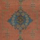 Vintage Runner Rug for Kitchen. Handmade Hallway Rug. Turkish Stair Rug