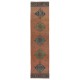 Vintage Runner Rug for Kitchen. Handmade Hallway Rug. Turkish Stair Rug