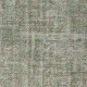 Vintage Handmade Turkish Accent Rug in Brown Color