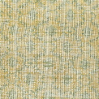 Yellow Color Handmade Turkish Wool Rug with Floral Design