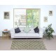 Handmade Turkish Accent Rug for Kitchen. Vintage Small Rug for Entryway or Bedroom