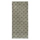Handmade Turkish Accent Rug for Kitchen. Vintage Small Rug for Entryway or Bedroom