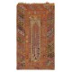 Mid-Century Hand-Woven Bohemian Turkish Kilim. 100% Wool. Vintage Flat-Weave Rug