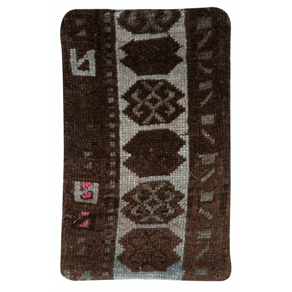 Traditional Turkish Wool Cushion Cover. Handmade Rug Throw Pillow. Home Gift