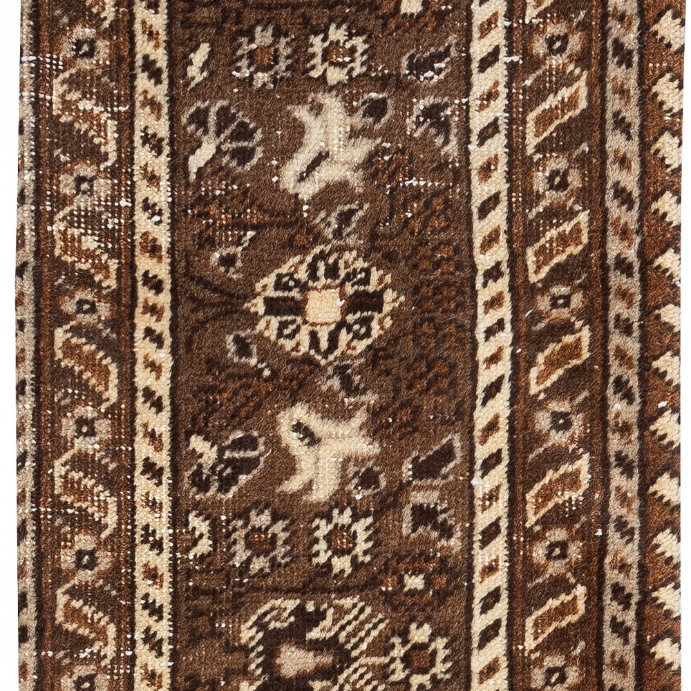 Rustic Turkish Cushion Cover. Handmade Wool Rug Pillow. Bohemian Style Toss Pillow. Vintage Toss Pillow