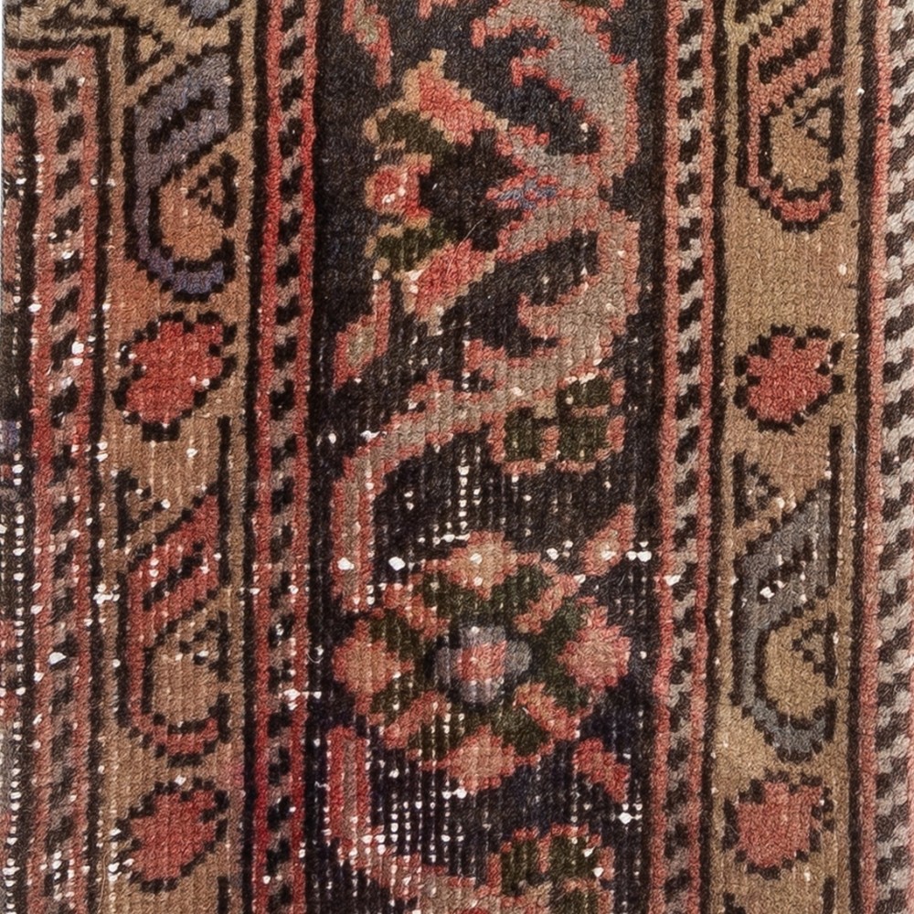 Authentic Turkish Wool Cushion Cover. Handknotted Rug Pillow. Rustic Decor. Vintage Throw Pillow