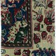 Vintage Turkish Rug Pillow Cover. Boho & Farmhouse Decor. Handmade Cushion Cover