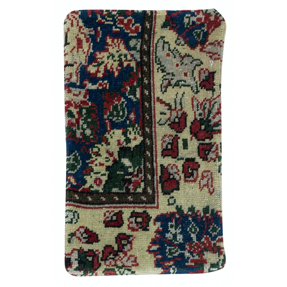 Vintage Turkish Rug Pillow Cover. Boho & Farmhouse Decor. Handmade Cushion Cover